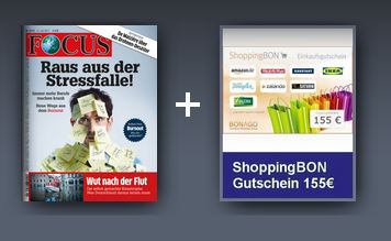 Tipp Focus Jahresabo Mit Ausgaben Dank Shoppingbon Gutschein Z B