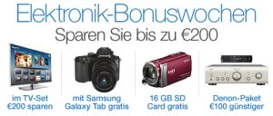 [AMAZON] Vorabinfo: Elektronik Bonuswochen vom 8. bis 28. Oktober 2012 bei Amazon!