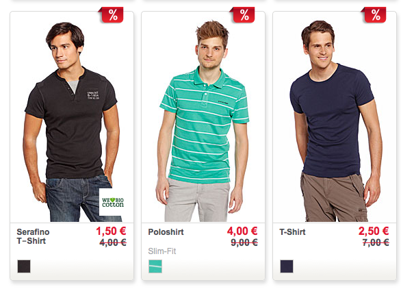 [C&A] Ab sofort! Der neue “I love Sale” mit Rabatten bis zu 70% – Shirts ab 1,50 Euro, Jeans ab 12,50 Euro… [UPDATE]