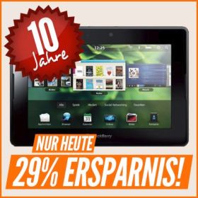 [NOTEBOOKSBILLIGER.DE] AB 10:00 Uhr: BlackBerry PlayBook Tablet 32GB (DualCore, 7″ Touch-Display, 5 MP) nur 169,- Euro!
