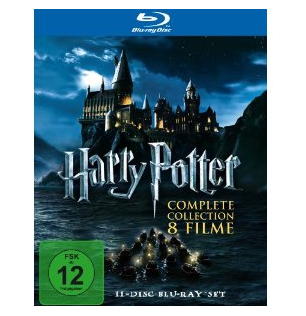 [EBAY] Deutsche Komplettbox! Harry Potter – Complete Collection [11 Blu-rays] nur 41,41 Euro inkl. Versand
