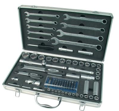 [EBAY] Werkzeugschnäppchen! Mannesmann 29105 Steckschlüssel-Werkzeugsatz im Alukoffer für nur 39,99 Euro inkl. Versand!