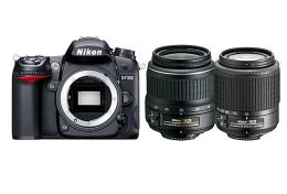 [SATURN SUPER SUNDAY] Spiegelreflex-Ausstattung Nikon D7000 Kit mit 18-55 mm und 55-200 mm Objektiv für nur 799,- Euro!