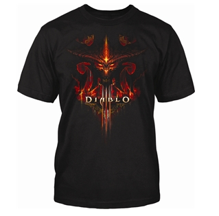 [PLAY] Diablo III Men’s Burning T-Shirt (Black) in den Größen S bis XL für nur 6,49 Euro inkl. Versand