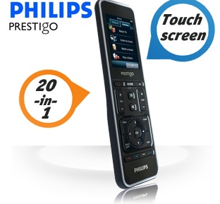 [IBOOD] Philips Prestigo SRT9320 Universal- Fernbedienung mit großem Touch-Farbdisplay nur 65,90 Euro inkl. Versand