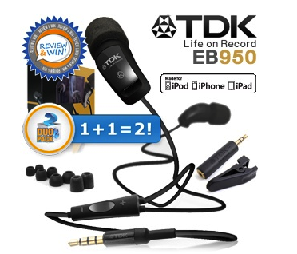 [iBOOD TAGESDEAL] Duopack TDK EB950 In-Ear-Ohrhörer für nur 35,90 Euro inkl. Versandkosten