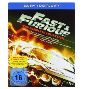 [AMAZON] Wieder da! Fast & Furious 1-5 – The Collection [Blu-ray] für nur 22,97 Euro inkl. Versand