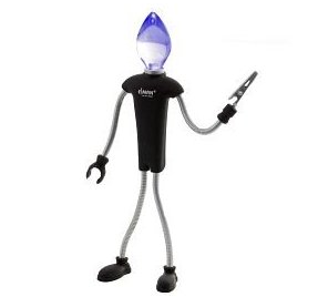 [AMAZON] Preissenkung! Zweibrüder LED Figur E-Man, 2-A Candelman – mit-Farbwechsel Lampe für nur 3,99 Euro inkl. Versand!