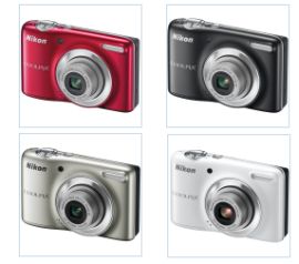 [SATURN SUPER SUNDAY] Nikon Coolpix L25 Digitalkamera mit 10,1 MP in vielen farben für nur 39,- Euro!