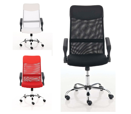 [BÜROSTUHL] Ebay WOW! Design Bürostuhl Washington in schwarz, grau, rot oder weiß für je nur 39,90 Euro inkl. Versand