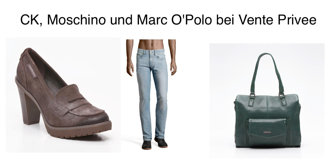 [VENTE PRIVEE] Heute ab 9:00 Uhr! Sale Aktionen für CK Jeans, Moschino und Marc O’Polo!