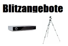 [AMAZON] Blitzangebot! Die Amazon Blitzangebot vom 5. März 2013 ab 18:00 Uhr – TechniSat HD Satreceiver und Manfrotto Stativ