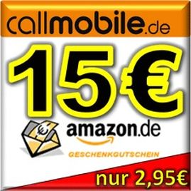 [EBAY] Noch verfügbar! Callmobile Simkarte mit 12,- Euro Startguthaben für nur 2,95 Euro kaufen und z.B 15,- Euro Amazon Gutschein oder 32GB microSD Karte dazu geschenkt!