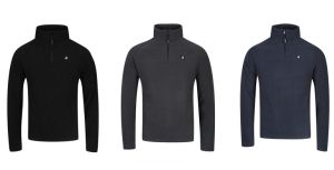 [ZAVVI.COM]  Herren Kangol Felt Fleece Shirt in schwarz, grau oder blau für 14,21 Euro bzw. 11,84 Euro inkl. Versand!