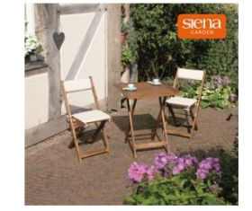 [GETGOODS.DE] Siena Garden Akazienholz Balkonset Turin 3-teilig (2 Stühle + Tisch) für nur 51,85 Euro inkl. Versandkosten!