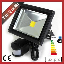 [EBAY WOW! #3] 20 Watt Lux-Pro LED Fluter mit Bewegungsmelder für nur 27,99 Euro inkl. Versandkosten