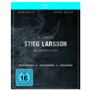 [AMAZON] Tipp! Die komplette Stieg Larsson Millennium Trilogie (+ DVD) [Blu-ray] für nur 7,99 Euro inkl. Versand (Vergleich 12,30)