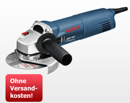 [ZACKZACK.DE] Bosch Winkelschleifer 1000Watt “GWS 1000 Professional” für nur 69,90 Euro inkl. Versand!