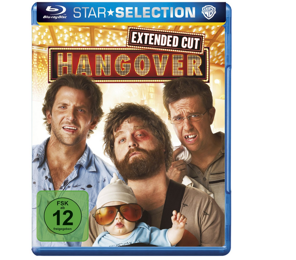 [AMAZON] Hangover! Hangover Filme Teil 1 und 2 auf Blu-ray jeweils nur 7,97 Euro inkl. Versand