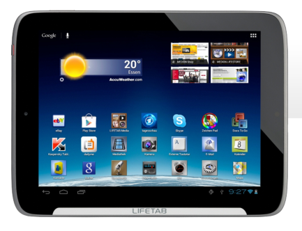 [MEDION] Tipp! Medion 9,7″ Tablet LifeTab S9512 (MD 99200) als B-Ware für nur 159,- Euro inkl. Versand (Vergleich: 239,- Euro)