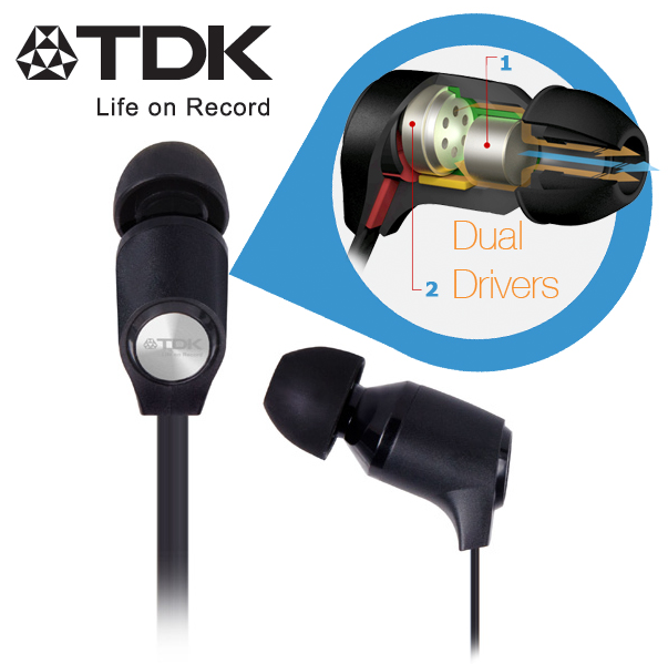[IBOOD] TIPP! TDK Life on Record IE800 Dual-Kopfhörer in-Ears mit Flachkabel für nur 35,90 Euro inkl. Versand