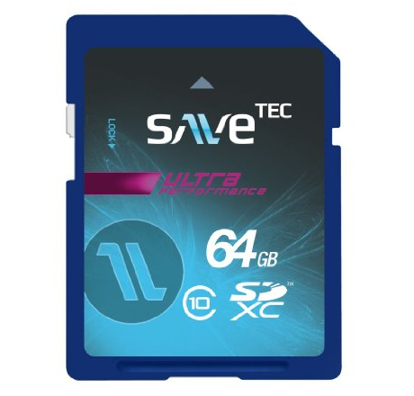[AMAZON.DE] 64 GB SaveTec SDXC C10 Speicherkarte Extreme Speed Class10 Class für nur 26,20 Euro inkl. Versand
