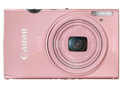[AMAZON.CO.UK] Ladycam: 16,1 MP Digitalkamera Canon IXUS 125 HS in pink mit 5-fach optischem Zoom und 3″ Display für nur 97,69 Euro!