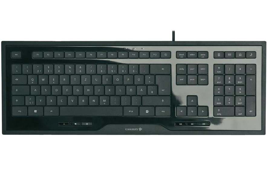 [CONRAD.DE] Cherry JK-0201 Multimedia-Tastatur für nur 12,95 Euro inkl. Versandkosten!