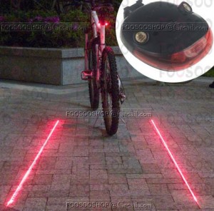 [GADGETWELT.DE] Coole Fahrradbeleuchtung! Laser Rücklicht für nur 4,99 Euro inkl. Versand aus China!