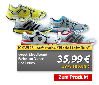 [MEINPAKET] OHA! K-SWISS Schuhe „Blade Light Run“, „California“ & „Kwicky“ für nur 35,99 Euro + LCD-TV MEDION® LIFE® P12124 für nur 99,99 Euro