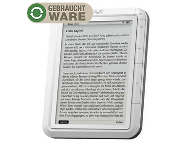 [NOTEBOOKSBILLIGER] Wieder da! Oyo eBook Reader 6″  mit 2GB Speicher, WLAN und microSD Slot für nur 15,98 Euro inkl. Versand