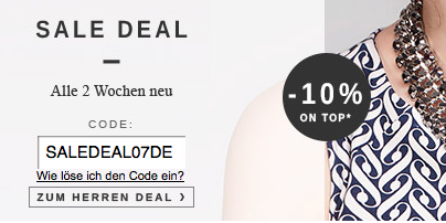 [ZALANDO] Sale Deal! Bis zu 70% Rabatt auf viele Artikel + 10% Gutscheincode!