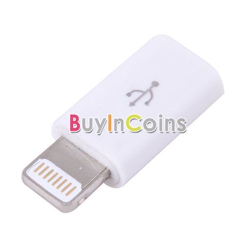 [EBAY] Adapter von Lightning 8 Pin auf Micro-USB für das Apple iPhone 5 oder iPad Mini nur 0,86 Euro inkl. Versand