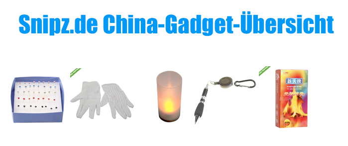 [CHINA GADGETS] Die besten ChinaGadgets und China-Schnäppchen aus KW 30/2013