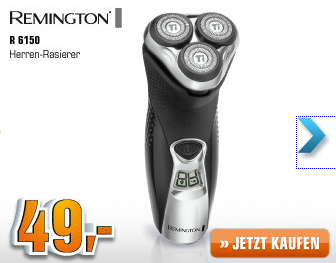 [SATURN SUPER SUNDAY] Remington Titanium-X R6150 Rotationsrasierer für nur 49,- Euro!