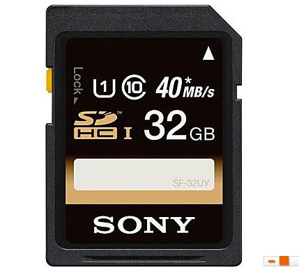 [SATURN] Knaller! Sony SF32U Class10 Speicherkarte mit 32GB und bis zu 40 MB/s für nur 18,- Euro inkl. Filiallieferung oder 19,99 Euro nach Hause (Vergleich: 32,- Euro)