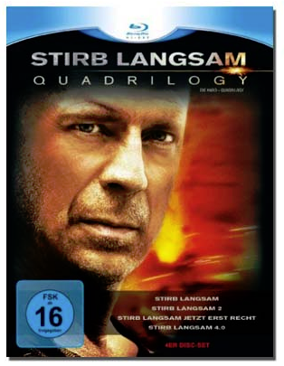 [EBAY] Nur 6 Stück! Stirb Langsam – Quadrilogy 1-4 [Blu-ray] für nur 17,95 Eiro inkl. Versand