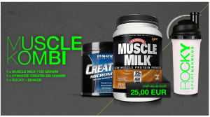 [ROCKY-SPORTNAHRUNG.DE] Für die Sportler! 1120g Cytosport Muscle Milk + 300g Dymatize Creatin + Shaker für zusammen nur 28,90 Euro inkl. Versand!