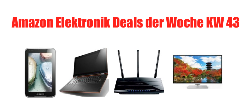 [AMAZON] Nur noch heute abend! Die Amazon Wochendeals aus dem Bereich Elektronik, Foto & Computer – 21. Oktober 2013