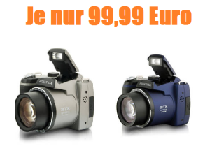 [MEINPAKET OHA!] Digitale Kompaktkamera Praktica LM 16- Z 21 S in blau oder titan für je nur 99,99 Euro inkl. Versandkosten!