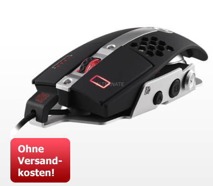 [ZACKZACK.DE] Gamer aufgepasst: Tt eSPORTS Gaming Mouse mit 8200dpi “Level 10M” (diamond black) für nur 49,90 Euro!