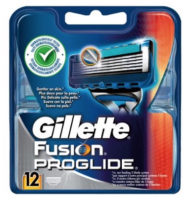 12er Pack Gillette Fusion ProGlide Klingen ab 30,20 Euro inkl. Versand (Vergleich 37,90) + weitere Rasurknaller!