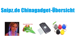 [CHINA GADGETS] Die besten ChinaGadgets und China-Schnäppchen aus KW 47/2013