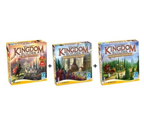 [AMAZON] Queen Games – Kingdom Builder Deluxe Bundle: Basisspiel mit Erweiterung 1 und 2 – Spiel des Jahres 2012 für nur 35,62 Euro inkl. Versand