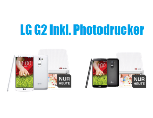 [SATURN SUPER SUNDAY] High-End Android Smartphone LG G2 in schwarz oder weiss inkl. LG Pocket PD233 Photodrucker für nur 469,- Euro!