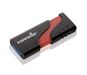 Poppstar “flap” USB 3.0 Stick mit satten 128GB Speicher nur 39,90 Euro inkl. Versand (Vergleich 64,17)