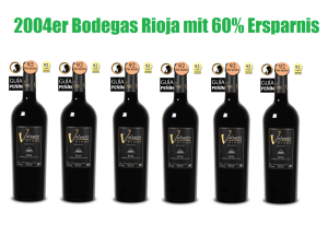 [WEINVORTEIL] Knaller! Noch verfügbar: 6 Flaschen 2004er Bodegas Valsacro Dioro – Rioja DOCa Tinto für nur 41,44 Euro inkl. Versand!