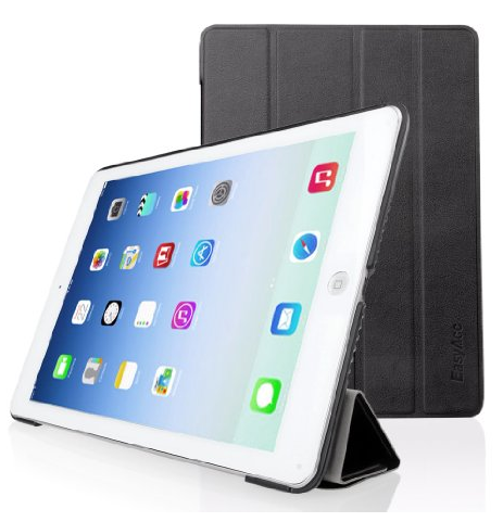 [AMAZON.DE] EasyAcc Apple iPad Air Ultra Thin Smartcover-Flipcase in schwarz für nur 3,99 Euro!