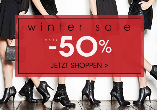 [JAVARI] Winter-Sale bei Javari! Bis zu 50% Rabatt auf Schuhe, Taschen und Accessoires