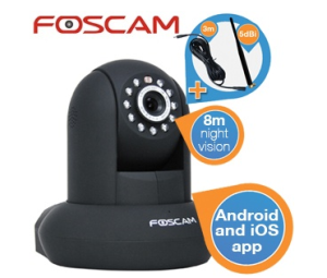 [iBOOD.DE] Foscam wireless Überwachungskamera FI8910W für nur 65,90 Euro inkl. Versandkosten!